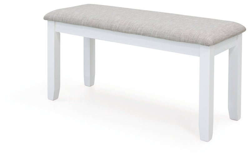 Stonehollow Dining Table and Chairs with Bench (Set of 6) - Gate FurnitureDining Table