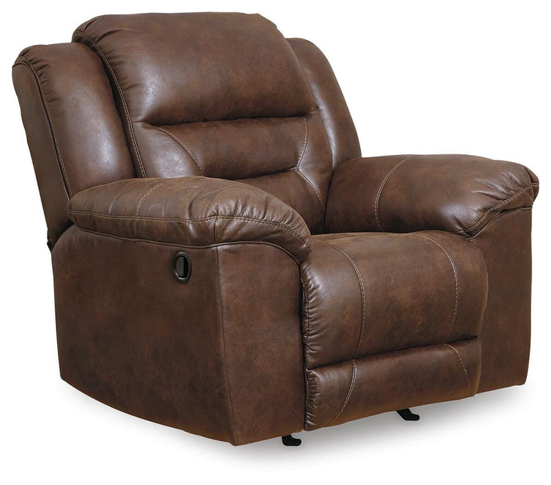 Stoneland Chocolate 2 Reclining Sofas and Recliner - 39904U8