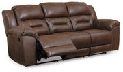 Stoneland Chocolate 2 Reclining Sofas and Recliner - 39904U8