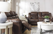 Stoneland Chocolate Reclining Living Room Set - Gate FurnitureLiving Room Set