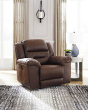 Stoneland Chocolate Reclining Sofa and 2 Power Recliners - 39904U6
