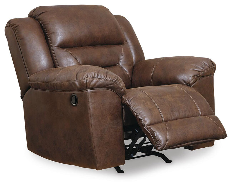 Stoneland Chocolate Reclining Sofa and Recliner - 39904U7