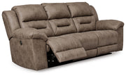 Stoneland Fossil Power Reclining Sofa and Power Recliner - 39905U10