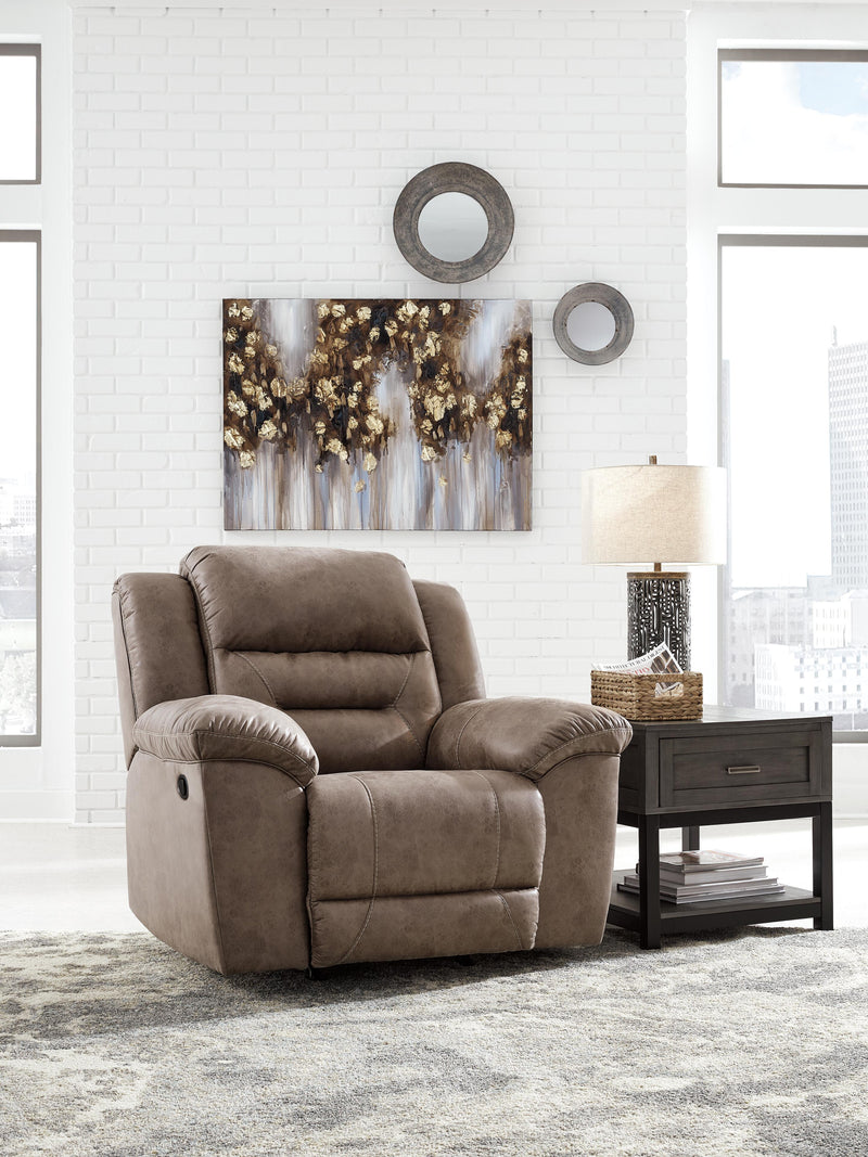 Stoneland Fossil Reclining Sofa and 2 Recliners - 39905U8