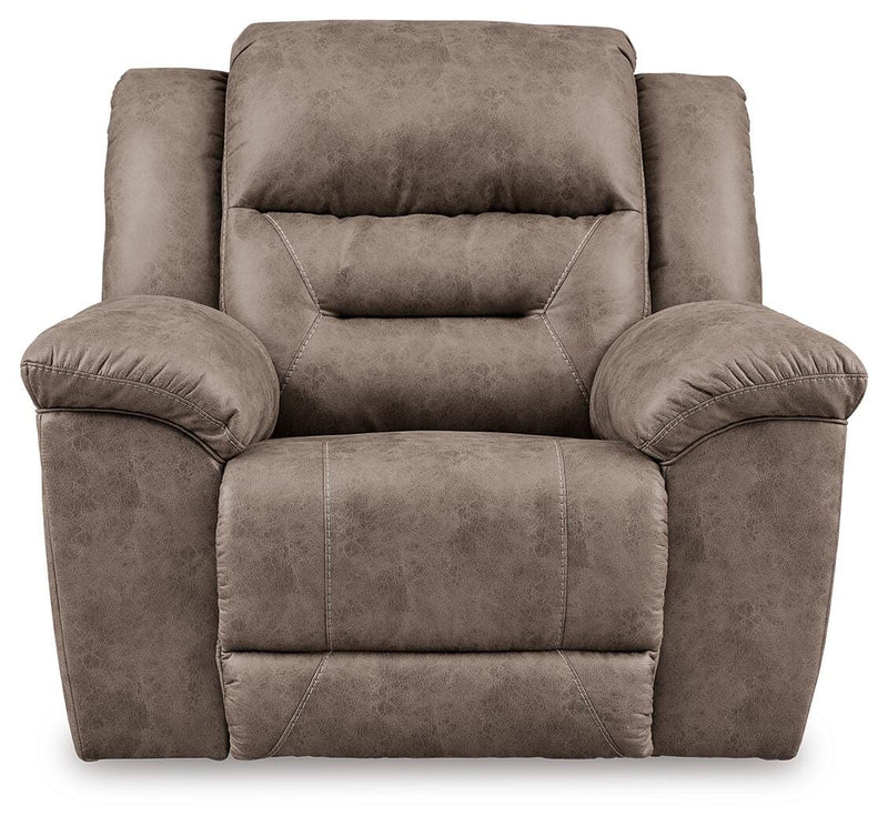 Stoneland Fossil Reclining Sofa and Power Recliner - 39905U7