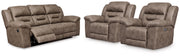 Stoneland Reclining Sofa and 2 Power Recliners - 39905U14