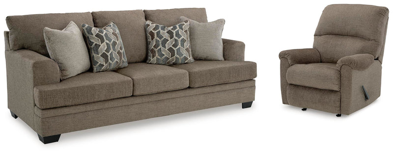 Stonemeade Nutmeg Sofa and Recliner - 59505U7