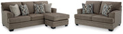 Stonemeade Nutmeg Sofa Chaise and Loveseat - 59505U9