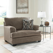 Stonemeade Nutmeg Sofa Chaise and Oversized Chair - 59505U6