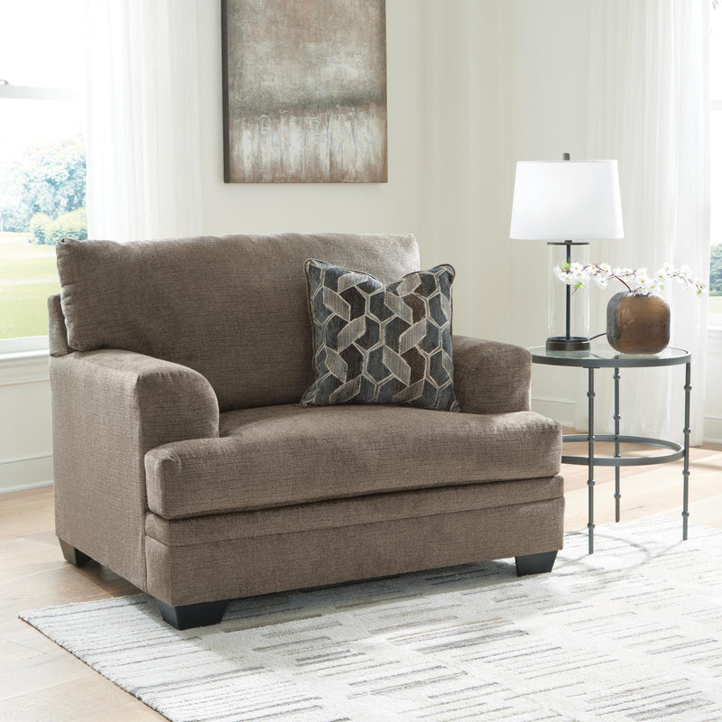 Stonemeade Nutmeg Sofa Chaise and Oversized Chair - 59505U6