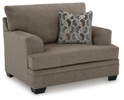 Stonemeade Nutmeg Sofa Chaise and Oversized Chair - 59505U6