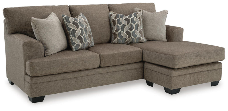 Stonemeade Nutmeg Sofa Chaise and Oversized Chair - 59505U6
