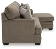 Stonemeade Nutmeg Sofa Chaise and Oversized Chair - 59505U6