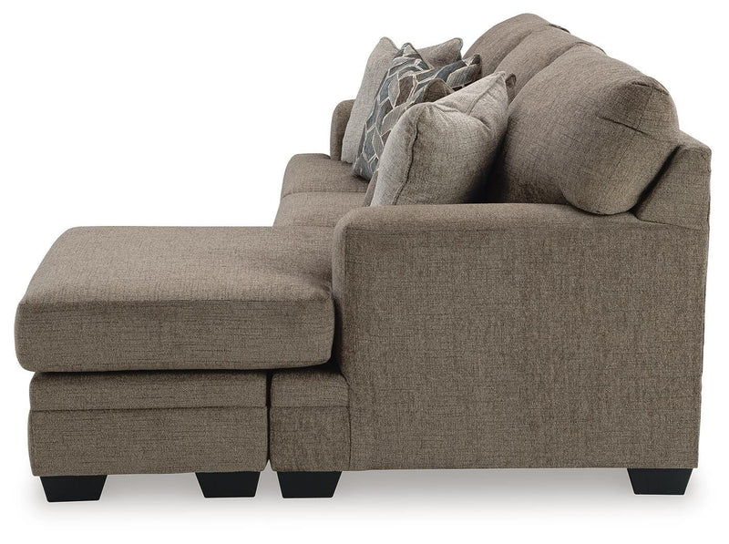 Stonemeade Nutmeg Sofa Chaise and Oversized Chair - 59505U6