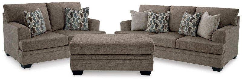 Stonemeade Nutmeg Sofa, Loveseat and Ottoman - 59505U10