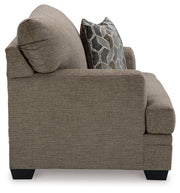 Stonemeade Sofa Chaise, Chair, and Ottoman in Nutmeg - PKG018541