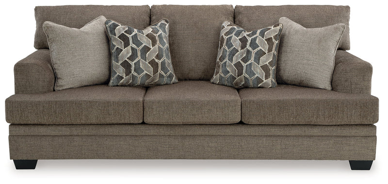 Stonemeade Sofa, Loveseat, Chair and Ottoman in Nutmeg - PKG018540