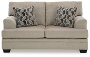Stonemeade Sofa, Loveseat, Chair and Ottoman in Taupe - PKG018536