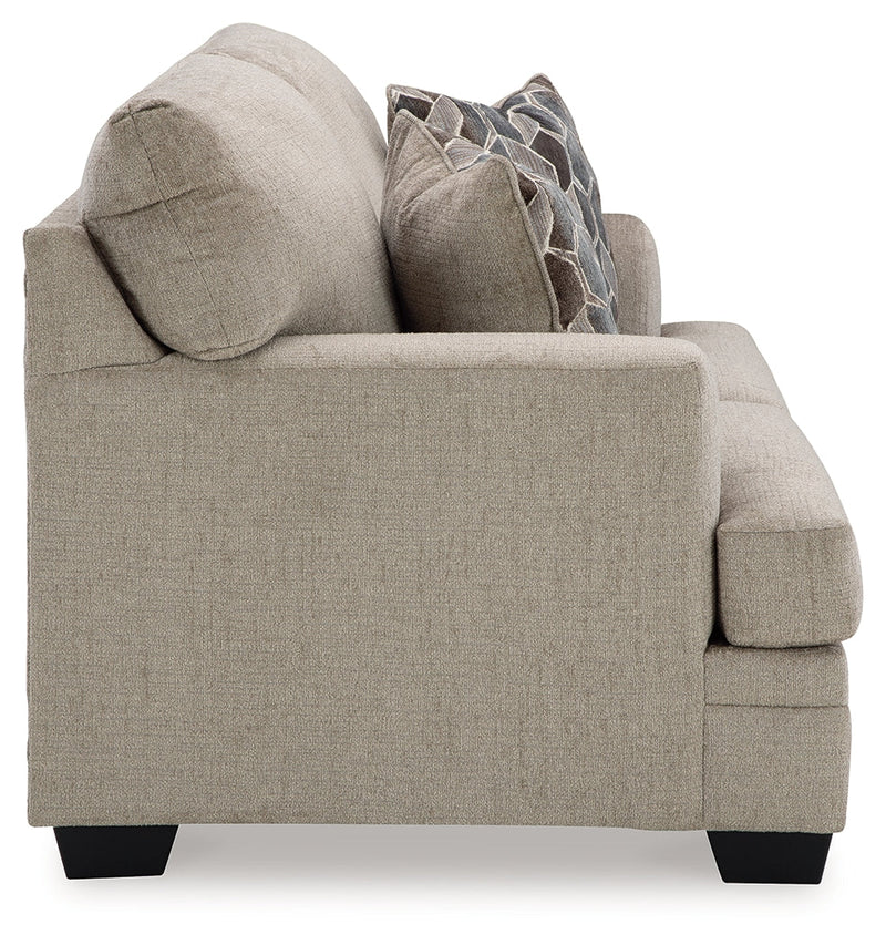 Stonemeade Sofa, Loveseat, Chair and Ottoman in Taupe - PKG018536