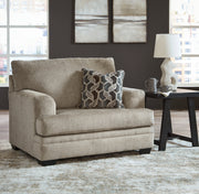 Stonemeade Sofa, Loveseat, Chair and Ottoman in Taupe - PKG018536