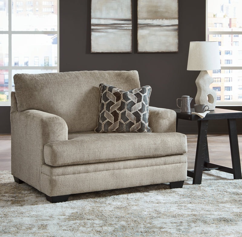 Stonemeade Sofa, Loveseat, Chair and Ottoman in Taupe - PKG018536