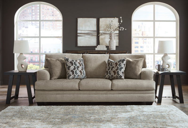 Stonemeade Sofa, Loveseat, Chair and Ottoman in Taupe - PKG018536