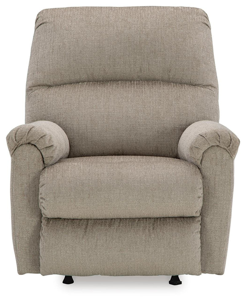 Stonemeade Taupe Sofa and Recliner - 59504U7