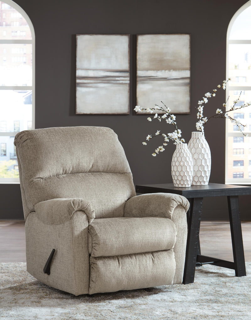 Stonemeade Taupe Sofa and Recliner - 59504U7
