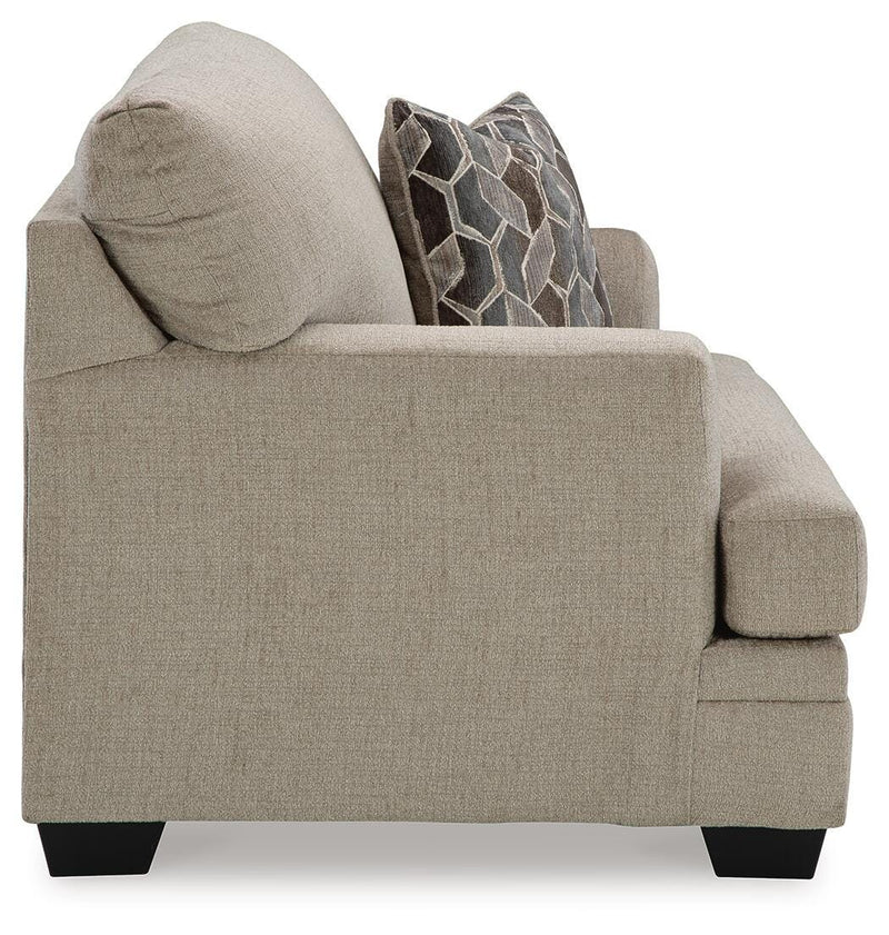 Stonemeade Taupe Sofa Chaise and Oversized Chair - 59504U6