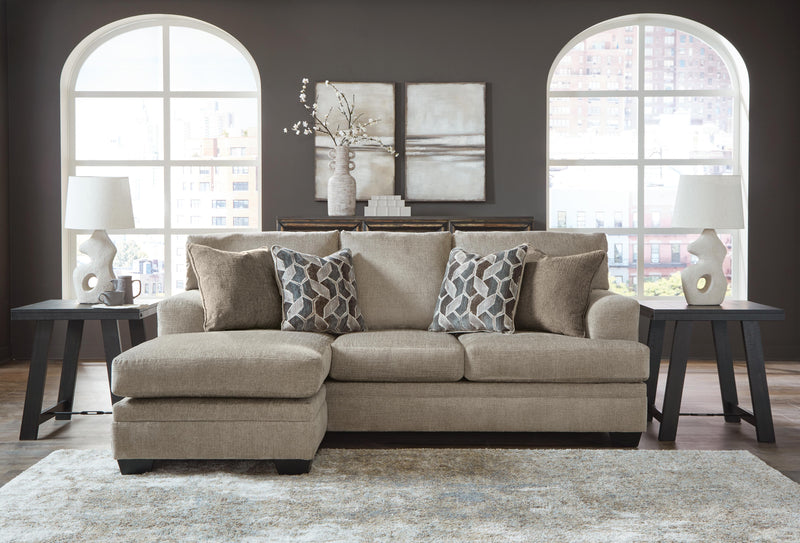 Stonemeade Taupe Sofa Chaise and Oversized Chair - 59504U6