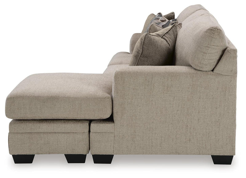 Stonemeade Taupe Sofa Chaise and Oversized Chair - 59504U6