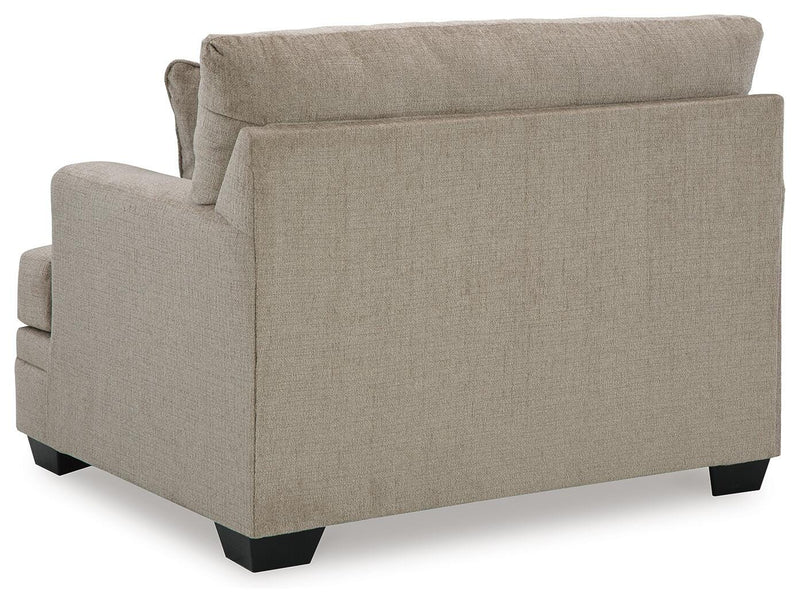 Stonemeade Taupe Sofa Chaise and Oversized Chair - 59504U6