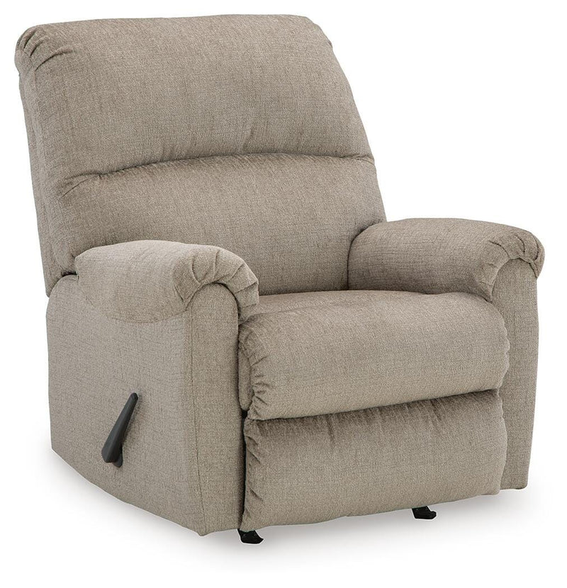 Stonemeade Taupe Sofa Chaise and Recliner - 59504U5