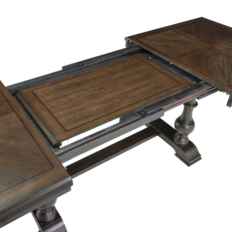 Stonington Brown Extendable Dining Set - Gate FurnitureDining Room Set