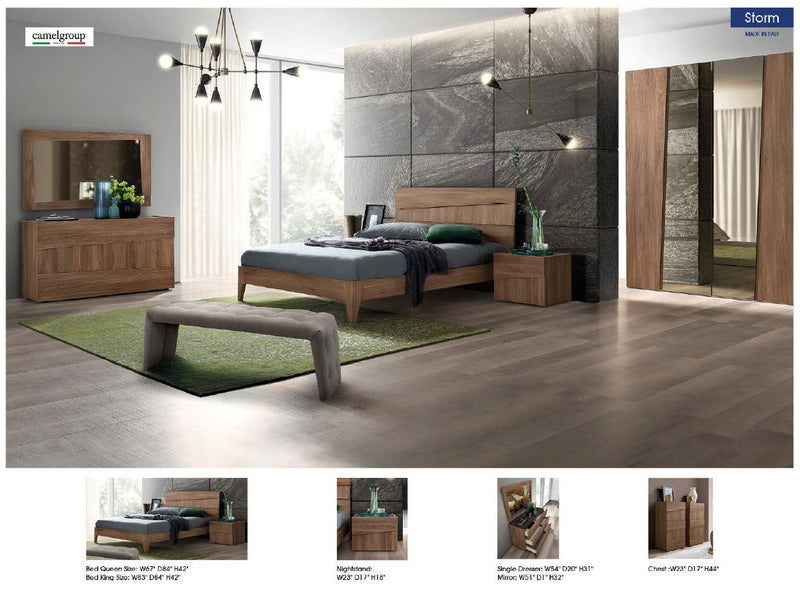 Storm Bed Queen - Gate FurnitureQueen Bed