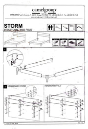 Storm Bed Queen - Gate FurnitureQueen Bed