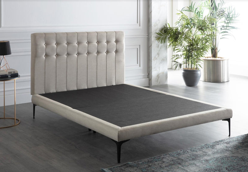 Stratton Full Foundation & Headboard (Bell Basic Cream) 1 Piece - 28STTW200200002