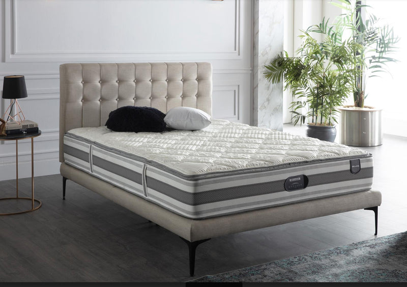 Stratton King Foundation & Headboard (Bell Basic Cream) 1 Piece - 28STTP100200002
