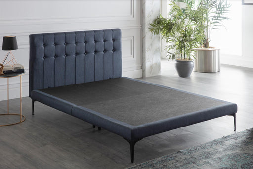 Stratton Queen Foundation & Headboard (Bell Basic Navy) 1 Piece - 28STTX700200001