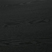 Strouse 47-inch Round Wood Dining Room Table Black - 193940BLK
