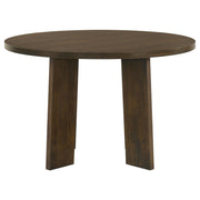 Strouse 47-inch Round Wood Dining Room Table Walnut - 193940WAL