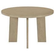 Strouse 5-piece Dining Set Grey and Natural Oak - 193940NAT-S5E