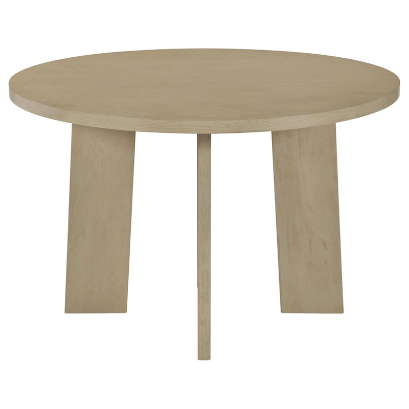 Strouse 5-piece Dining Set Wheat and Natural Oak - 193940NAT-S5A