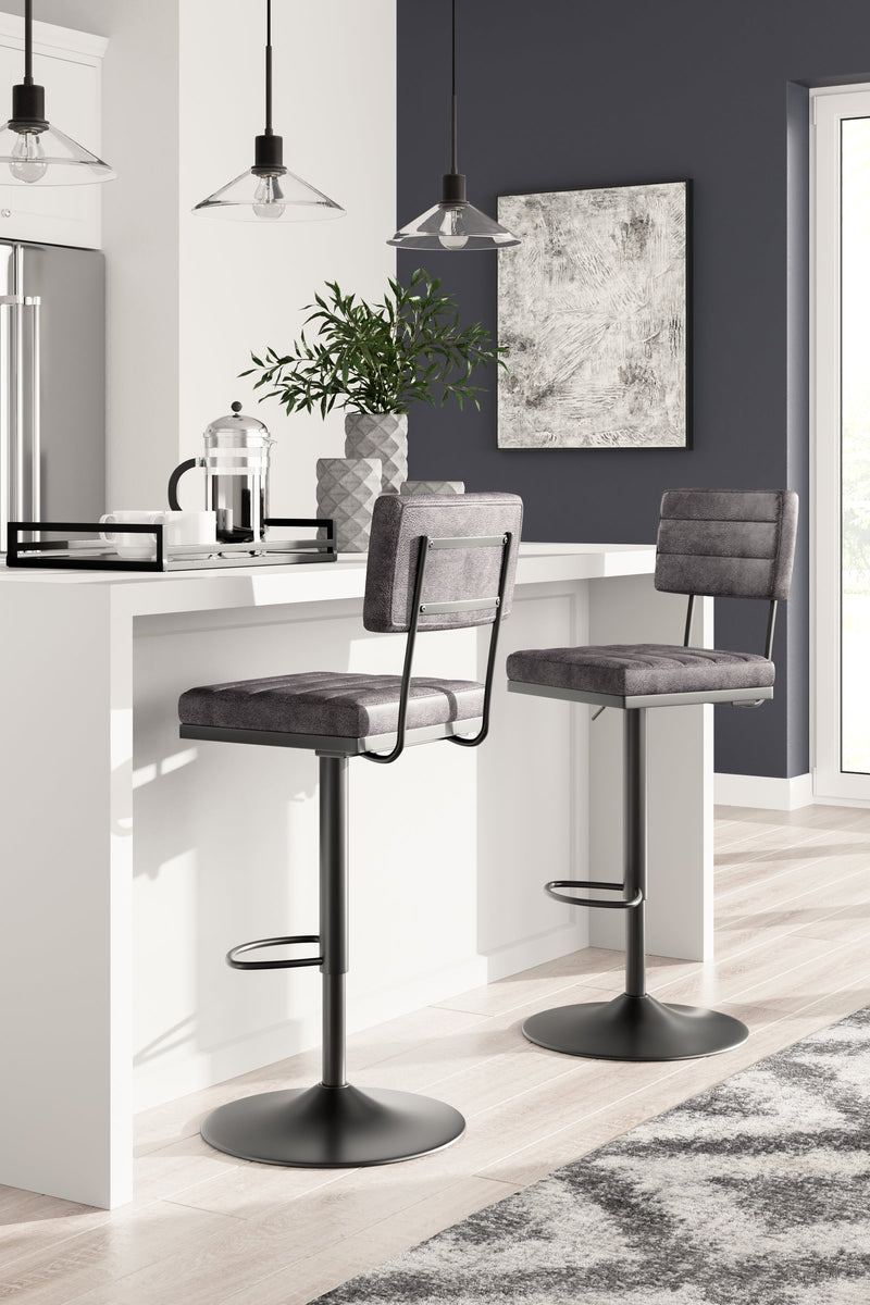 Strumford Bar Height Bar Stool (Set of 2) - Gate FurnitureBarstool