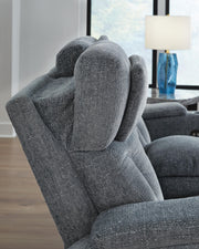 Studio Cave Sofa and Loveseat in Steel - PKG021814