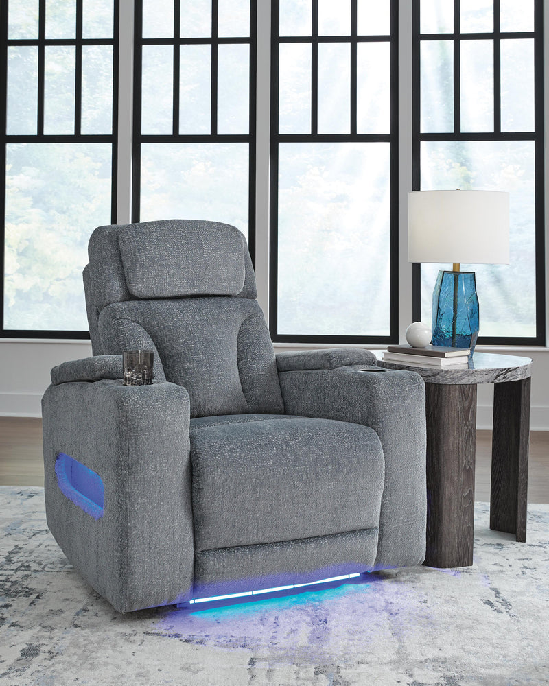 Studio Cave Steel Power Reclining Loveseat and Power Recliner - PC49802U2