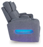 Studio Cave Steel Power Reclining Sofa and Loveseat - PC49802U1