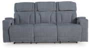 Studio Cave Steel Power Reclining Sofa and Loveseat - PC49802U1