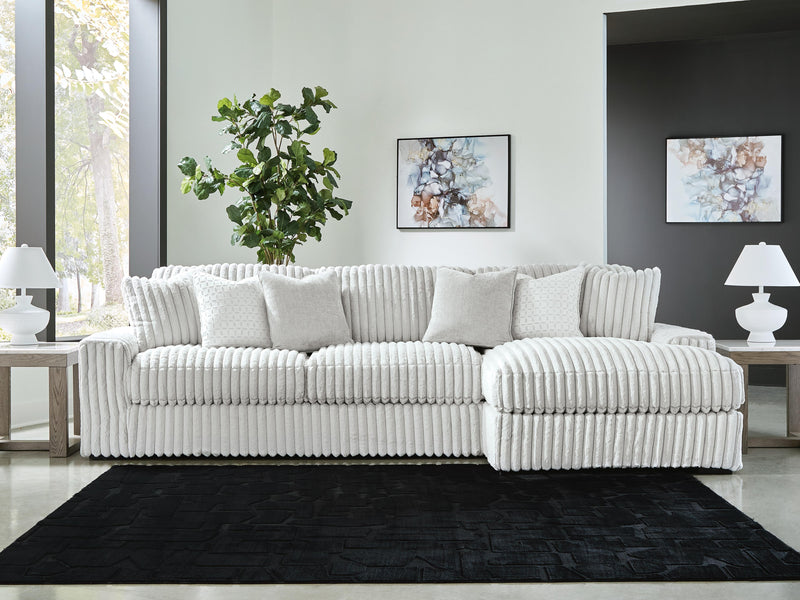 Stupendous Alloy 2-Piece Sectional with Chaise - 25903S7