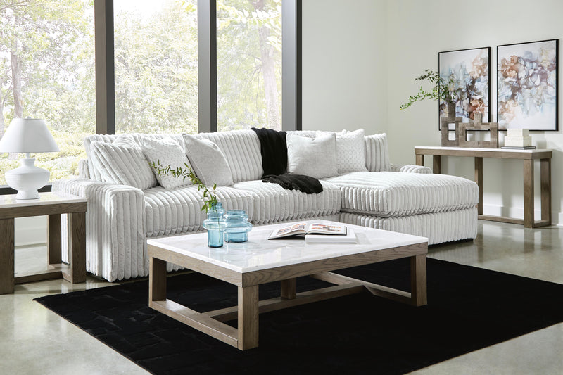 Stupendous Alloy 2-Piece Sectional with Chaise - 25903S7